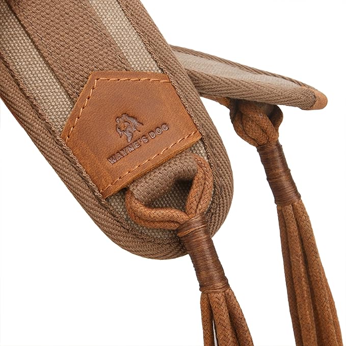 WAYNE'S DOG Canvas Bird Game Carrier, Waterfowl Dove Small Animal Game Carrier Hanger Tote Shooting Accessories (Brown)