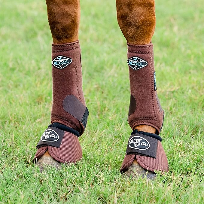 Professional's Choice 2XCOOL Sports Medicine Horse Boots | Protective & Breathable Design for Ultimate Comfort, Durability & Cooling in Active Horses | 2 Pack