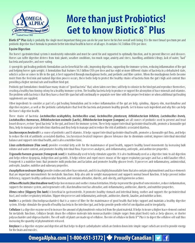 Biotic 8 Plus 2.2lb