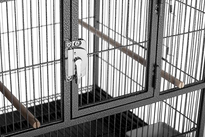 Prevue Pet Products F075 Hampton Deluxe Divided Breeder Cage 37.5 x 18 x 20.5"H