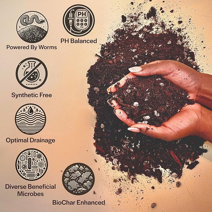 Craft Aroid Potting Mix- Elite Organic Alocasia, Philodendron, Monstera Soil Mix, Chunky, Well Draining Potting Soil for Indoor Plants, All Tropical Plants & Houseplants, Sustainable & Peat Free 4QT