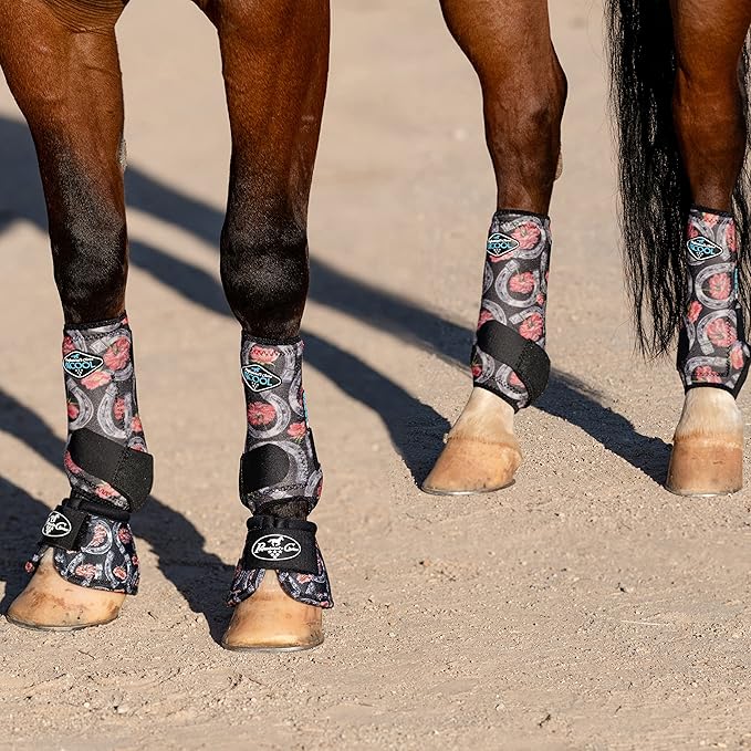 Professional's Choice 2XCOOL Sports Medicine Horse Boots | Protective & Breathable Design for Ultimate Comfort, Durability & Cooling in Active Horses | 2 Pack