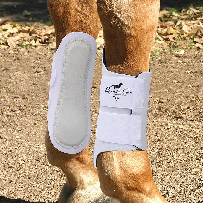 Professional's Choice Equine Competitor Front Leg Splint Boot | Hook & Loop Closure | Sold in Pairs | One Size Fits All