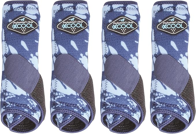 Professional's Choice 2XCOOL Sports Medicine Horse Boots | Protective & Breathable Design for Ultimate Comfort, Durability & Cooling in Active Horses | 2 Pack
