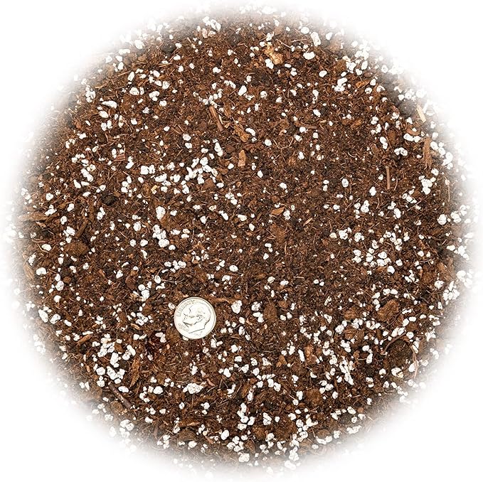 Gardenera House Plant and Tropical Plant Potting Soil - Re-Potting Soil for All Types of Indoor House Plants - 5 Quart Bag