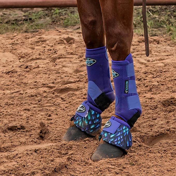 Professional's Choice 2XCOOL Sports Medicine Horse Boots | Protective & Breathable Design for Ultimate Comfort, Durability & Cooling in Active Horses | 2 Pack