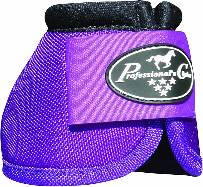 Professional's Choice ★ Ballistic NO Turn Overreach Bell Boots Sizes (Purple, Medium)