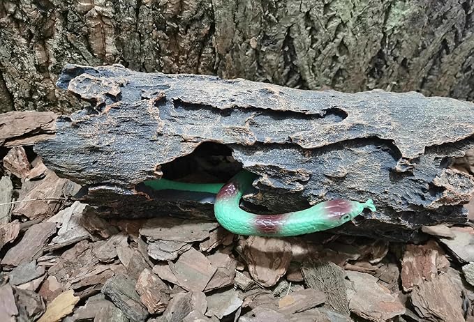 XL Beard Dragon,Lizard and Reptile Hide,Fish Tank Accessories Hides,Aquarium Decor for Betta Fish,Shrimp,Hermit Crabs,Spiders,Mice,Leopard Geckos,Toads and Frogs