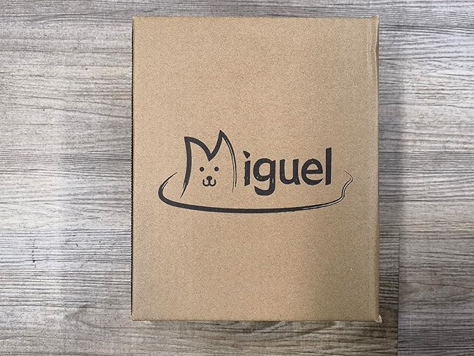 Miguel Dog Bed with Removable Cushion/Pillow for Medium Small Dogs, Washable Pet Bed with Side Easy to Wash Puppy Bed, Large Rectangle Cat Bed for Indoor Cat with Anti-Slip Bottom, Dark Gray 35 Inch