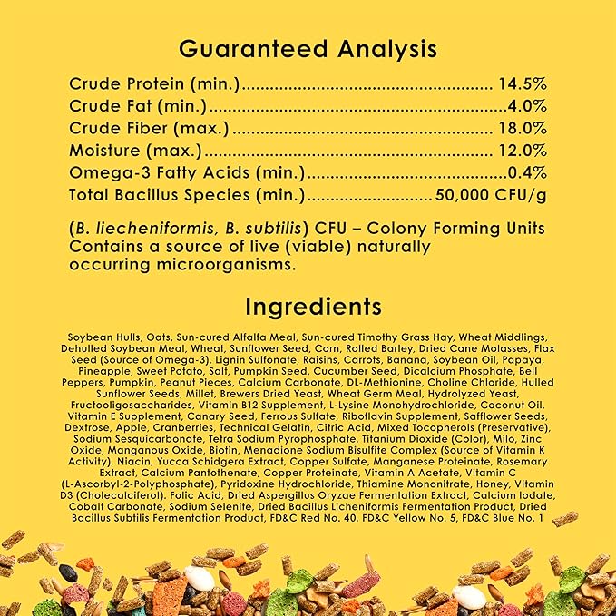 Kaytee Fiesta Rabbit Food Flavor Medley 25 Pounds