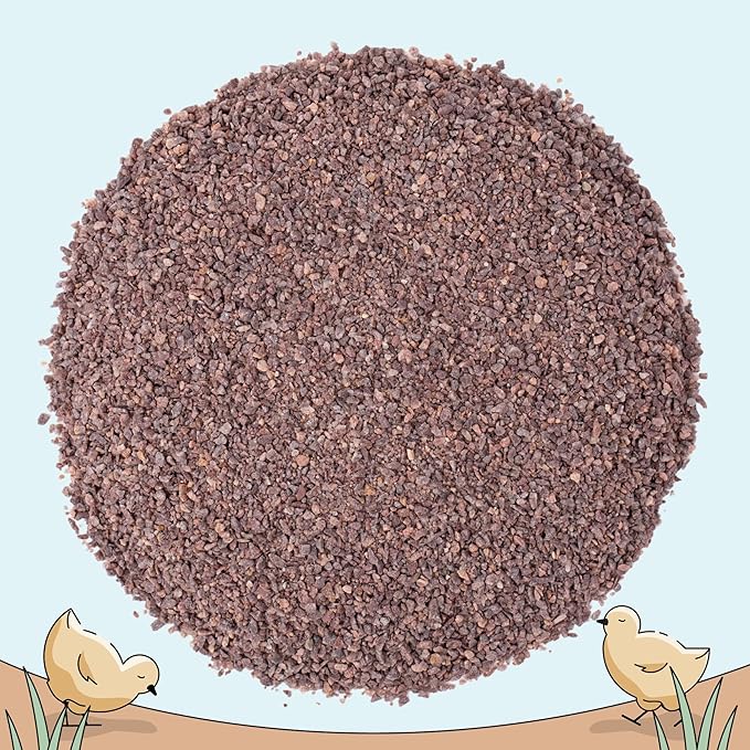 Mile Four Chick Grit for Baby Chicks - Chickens Age 0-8 Weeks, 100% Natural Mineral Chick Grit Quartzite, Poultry Grit Digestive Aid, USA Mined, 50 lb
