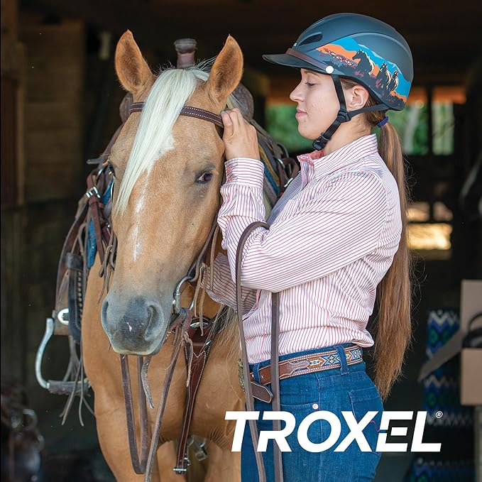 Troxel Black Duratec Dakota Helmet