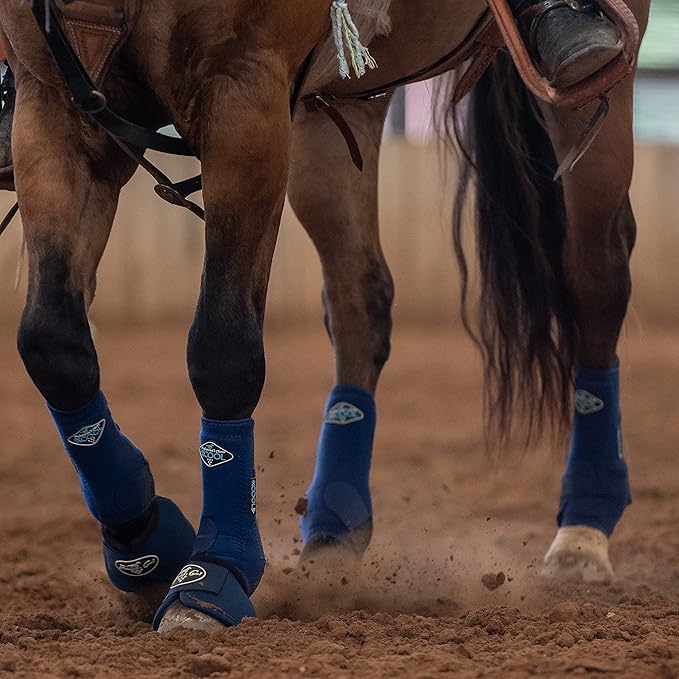 Professional's Choice 2XCOOL Sports Medicine Horse Boots | Protective & Breathable Design for Ultimate Comfort, Durability & Cooling in Active Horses | 2 Pack