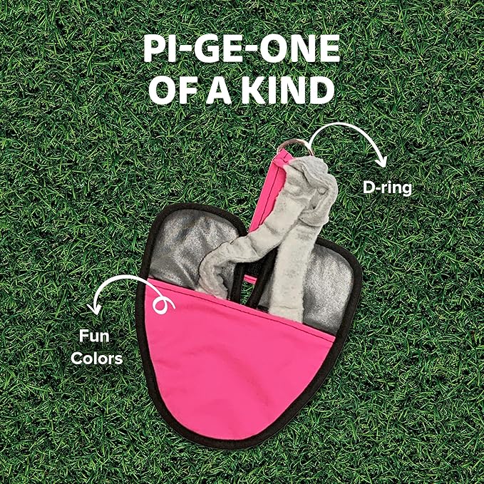 Bird Diaper, Wrap Around, for Larger Pigeons, Small Breed Hens and Roosters, Leak-Proof Design, Comfortable Fleece Strap Bird Harness with Sewn-in Liner & Secure Hook and Loop Closure - XS, Pink