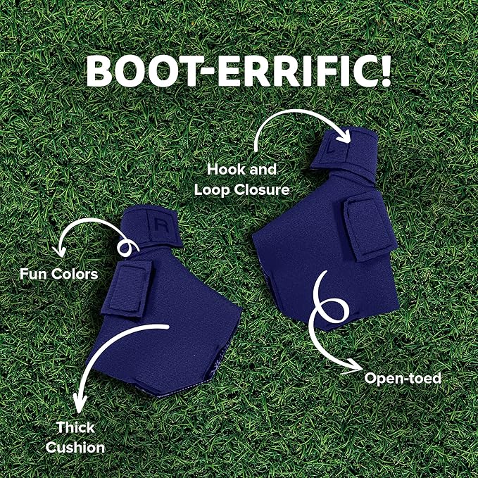 Duck Shoes for Injured Feet – Protective Neoprene Footwear for Ducks, Protective Shoes for Birds with Injured feet, Bumblefoot Relief - Medium, 3.5” Max. Inside Width - Navy