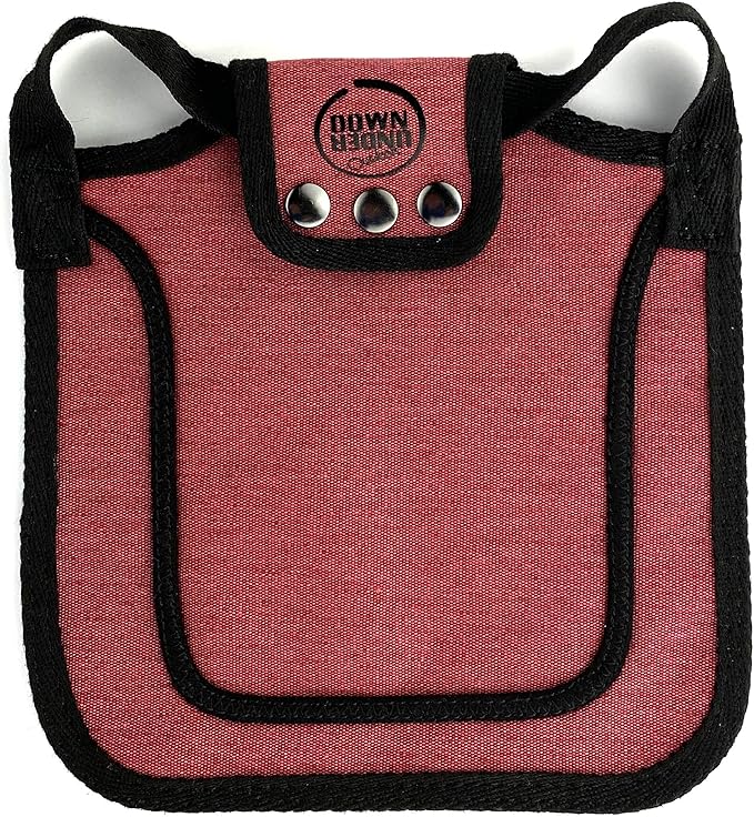 DOWN UNDER OUTDOORS 4 Pack Medium-Large Saddles with Adjustable Straps, Poultry Saver, Protector, Apron, Supplies, Care Products (Mixed Colors)