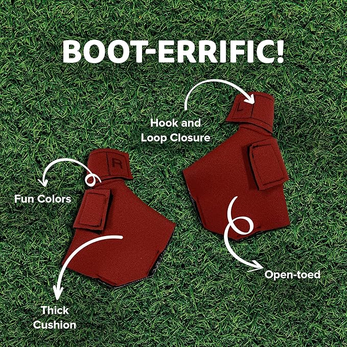 Duck Shoes for Injured Feet – Protective Neoprene Footwear for Ducks, Protective Shoes for Birds with Injured feet, Bumblefoot Relief - Small, 2.5’’ Max. Inside Width - Red
