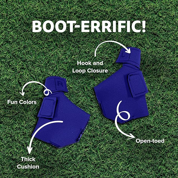 Duck Shoes for Injured Feet – Protective Neoprene Footwear for Ducks, Protective Shoes for Birds with Injured feet, Bumblefoot Relief - Large, 4.5” Max. Inside Width - Royal Blue